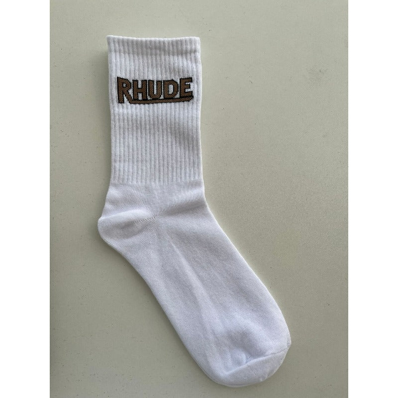 Men socks letter cotton socks